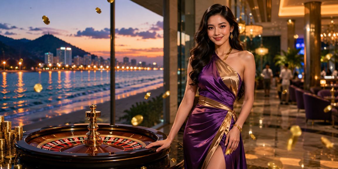 Bãi biển Vũng Tàu và trò chơi roulette trực tuyến